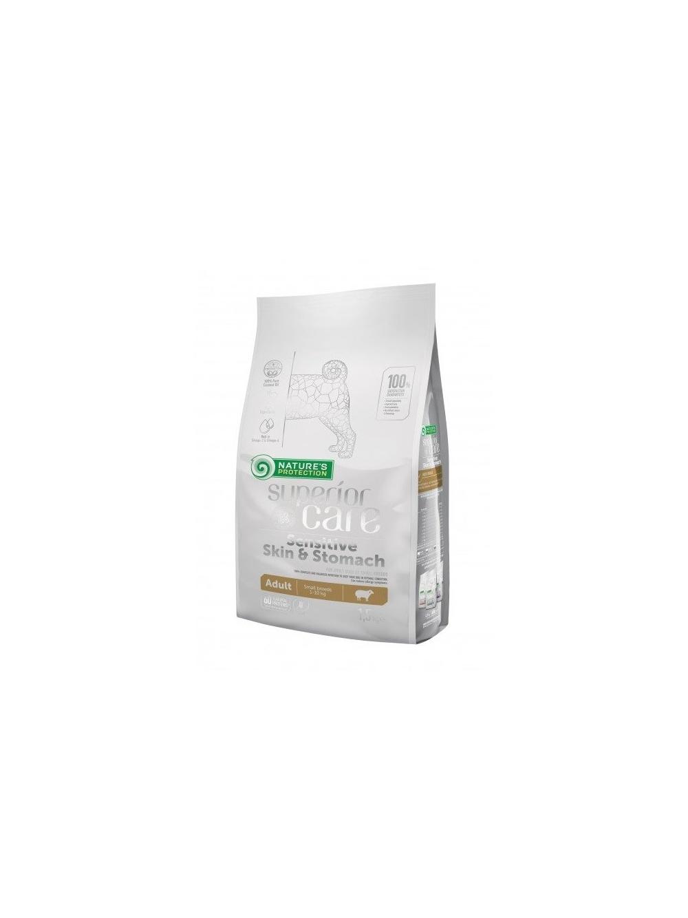 Natures Protection  Sensitive Skin & Stomach Adult Small Breed  1,5kg