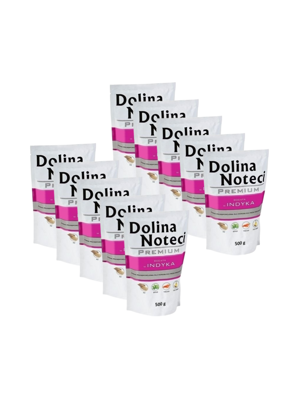Dolina Noteci PREMIUM bogata w indyka 10 x 500g