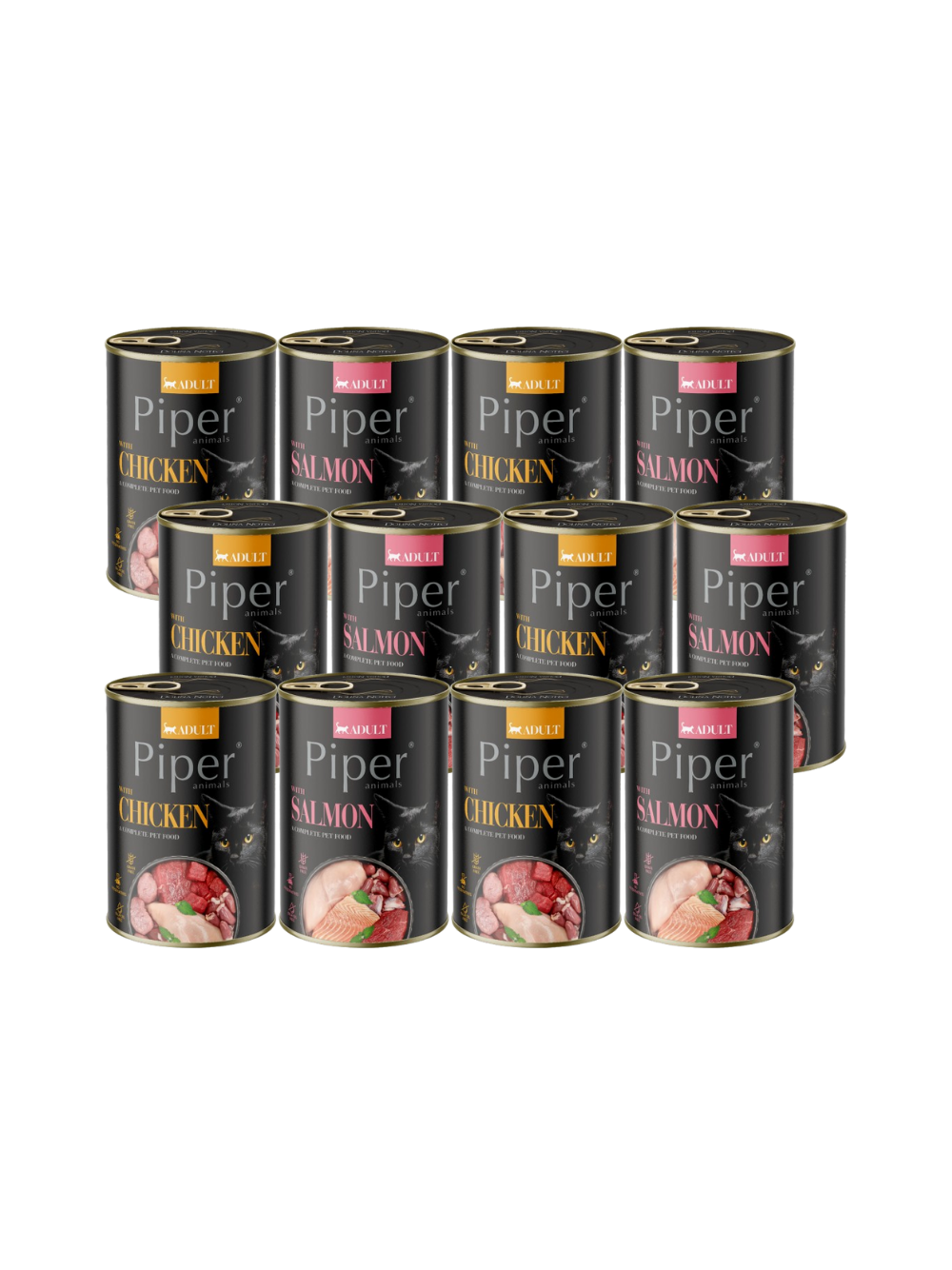 DOLINA NOTECI Piper dla kota Mix Smaków 24x400g