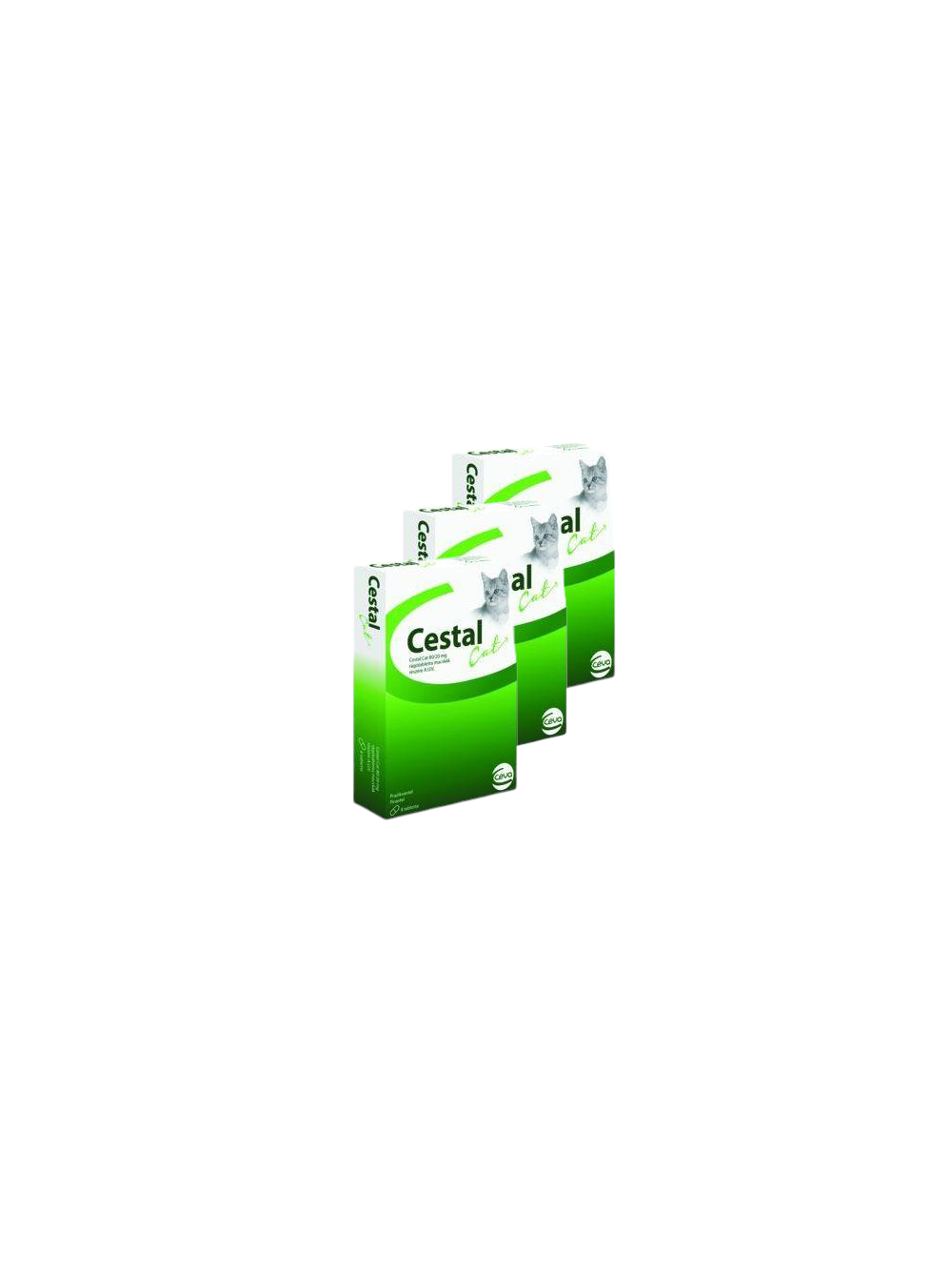 Cestal Cat tabletki na odrobaczanie kotów 6 tabletek