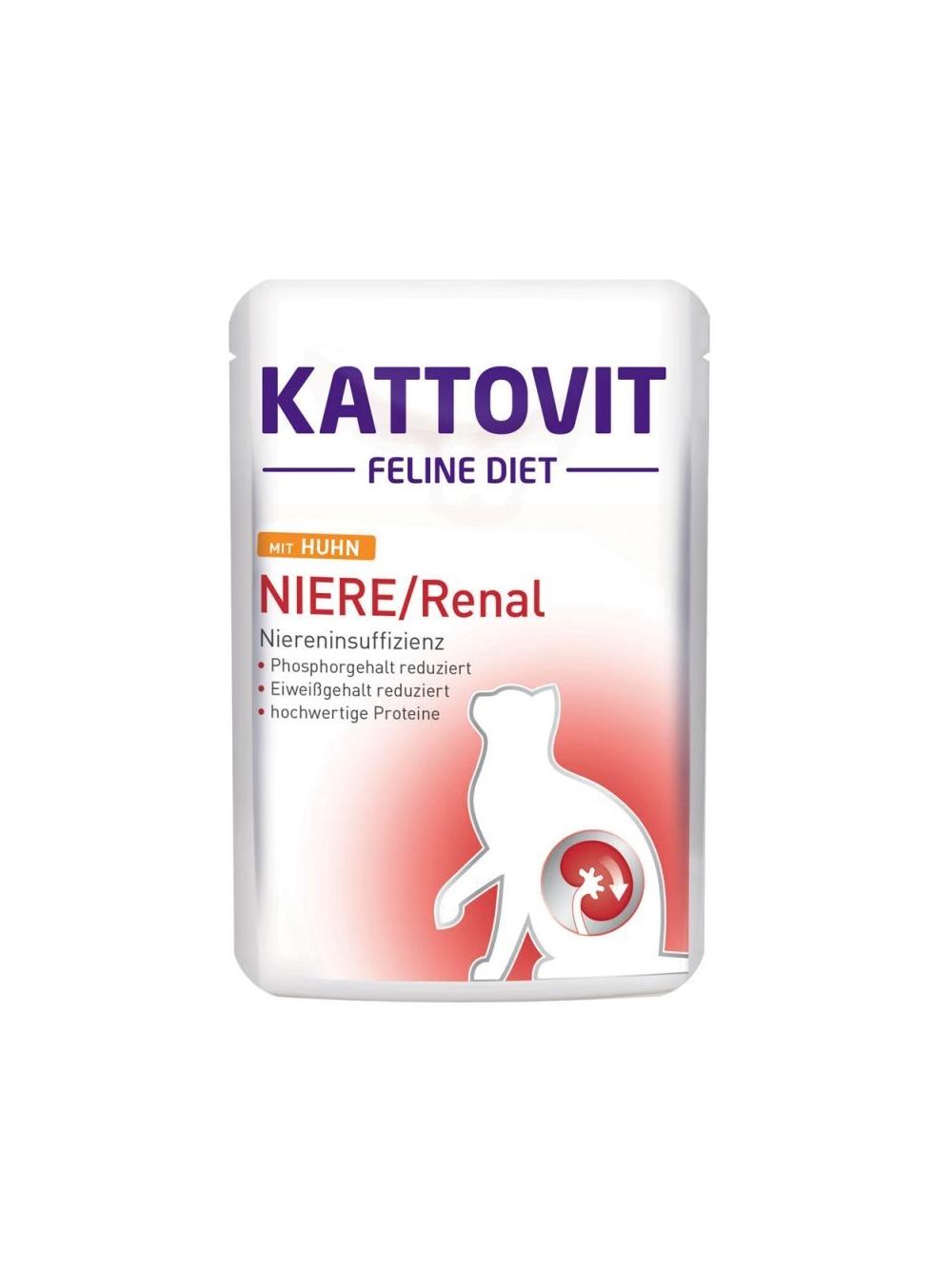 Kattovit Niere/Renal kurczak 85g saszetka