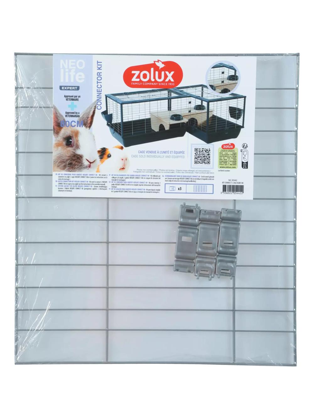 ZOLUX Zestaw do łączenia ,,L" do klatek Neolife 100