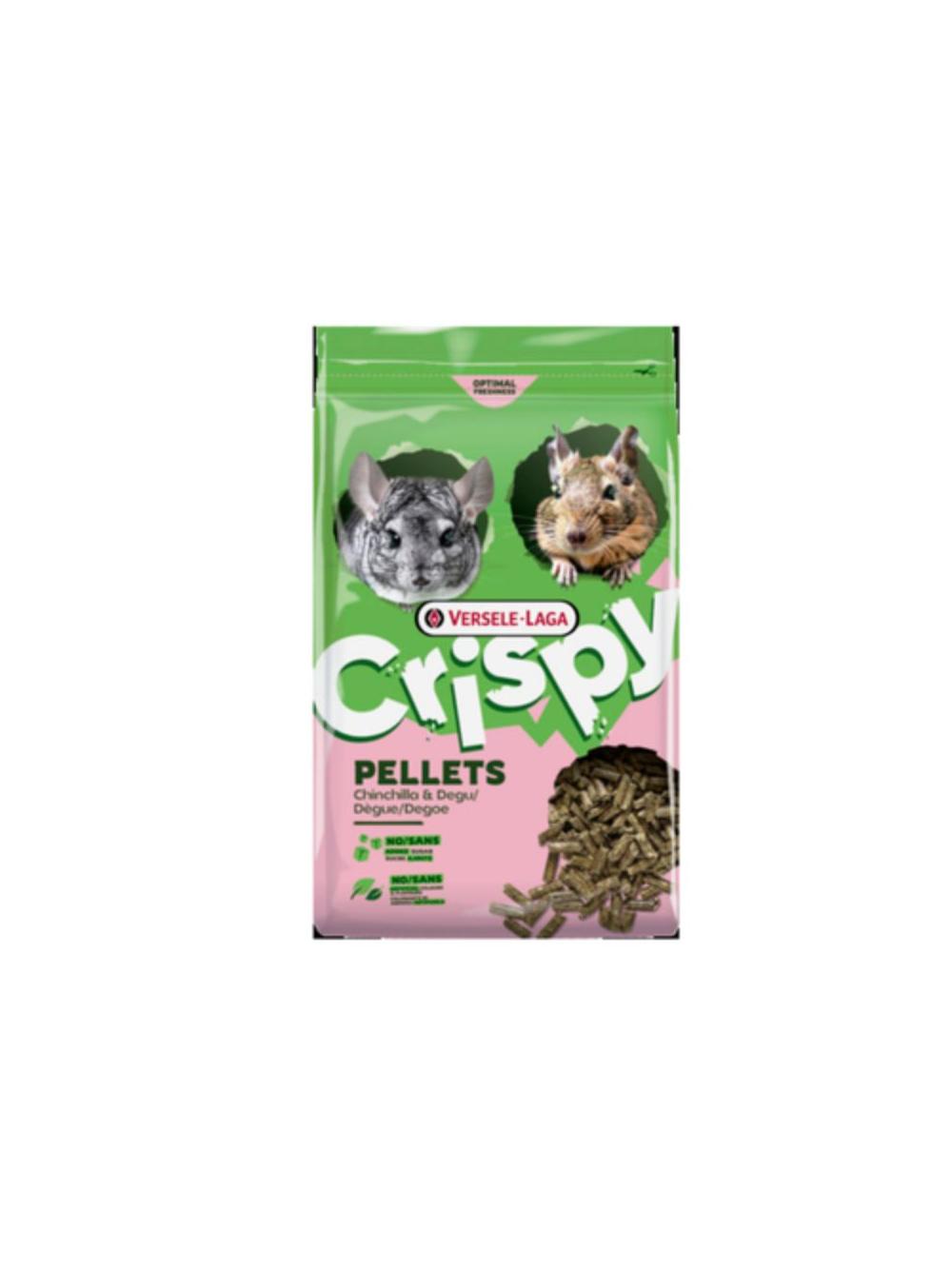 VERSELE-LAGA Crispy Pellets - Chinchilla & Degu 1kg - granulat dla szynszyli i kosztaniczek