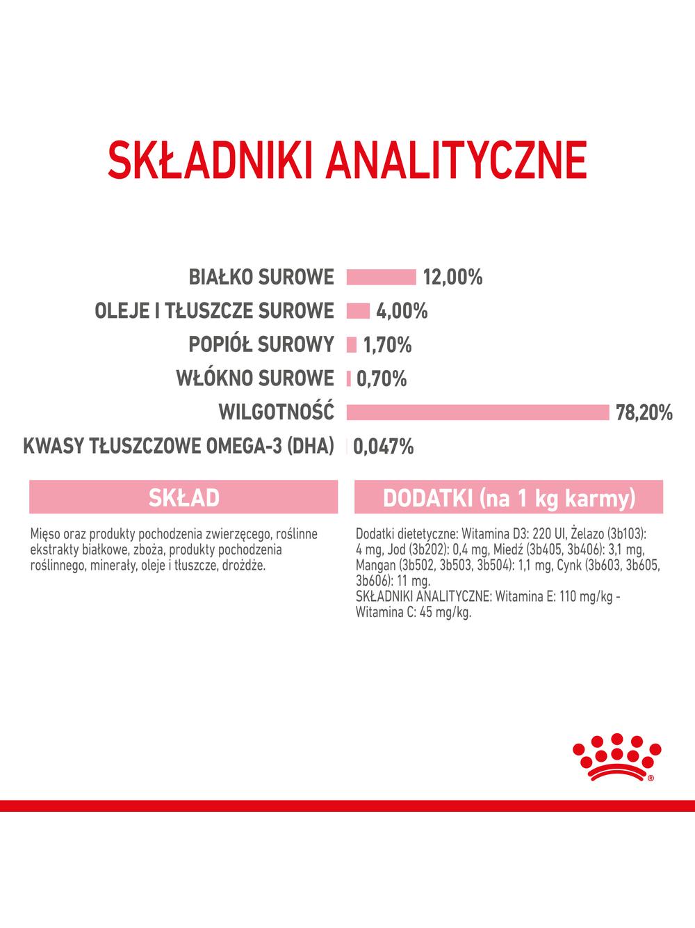 ROYAL CANIN Kitten Instinctive w sosie 12x85g karma mokra w sosie dla kociąt do 12 miesiąca życia +  NIESPODZIANKA DLA KOTA GRATIS!!