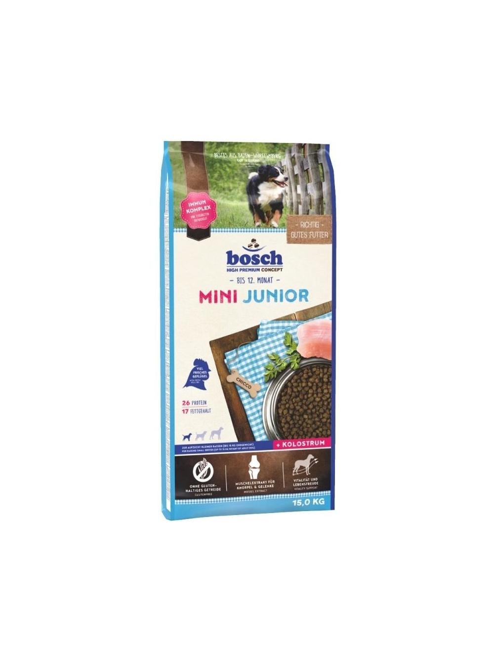 Bosch Junior Mini drób (nowa receptura) 15kg