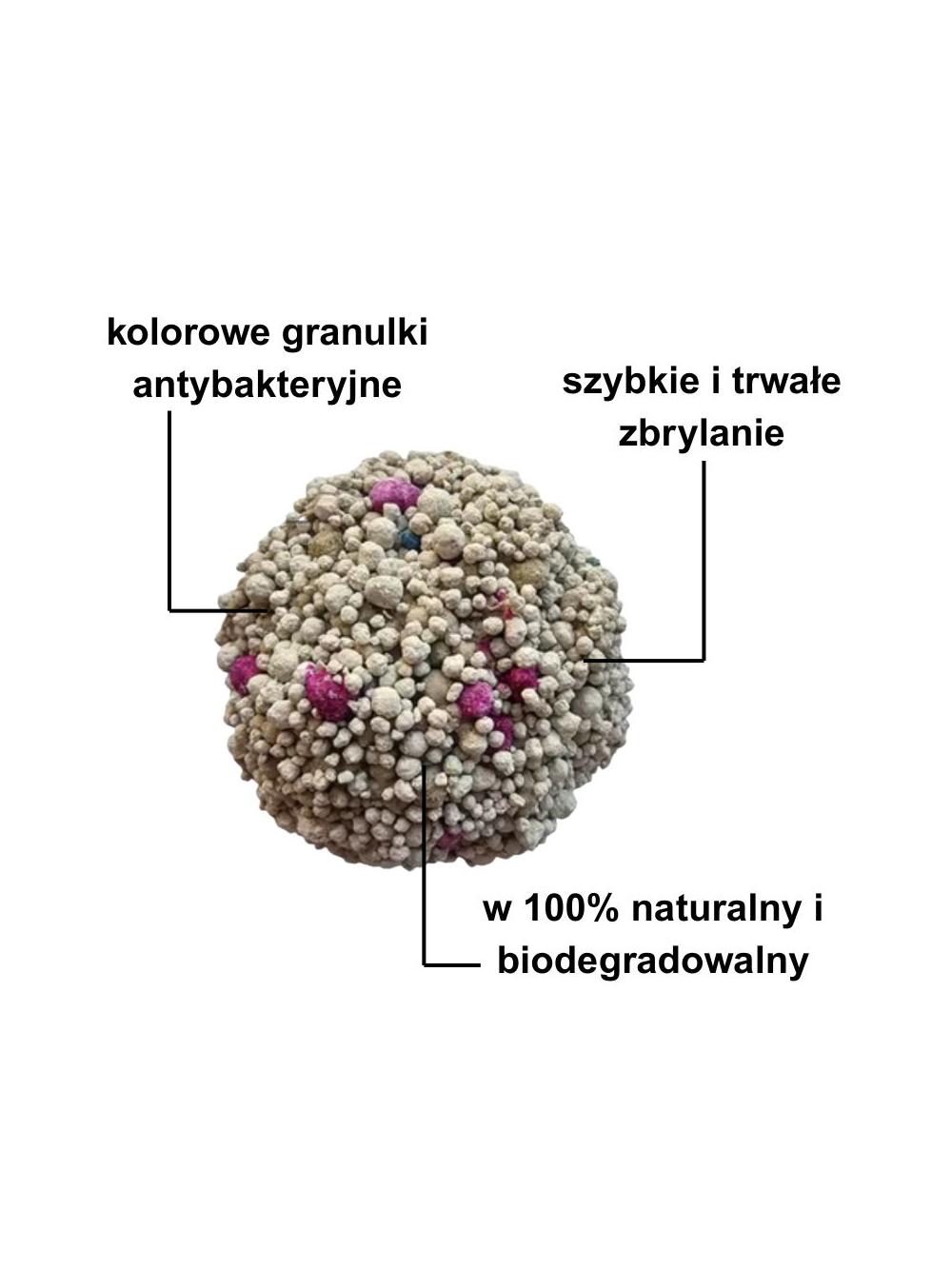 Premium Cat Żwirek Bentonitowy Zbrylający - Mix 3x5L