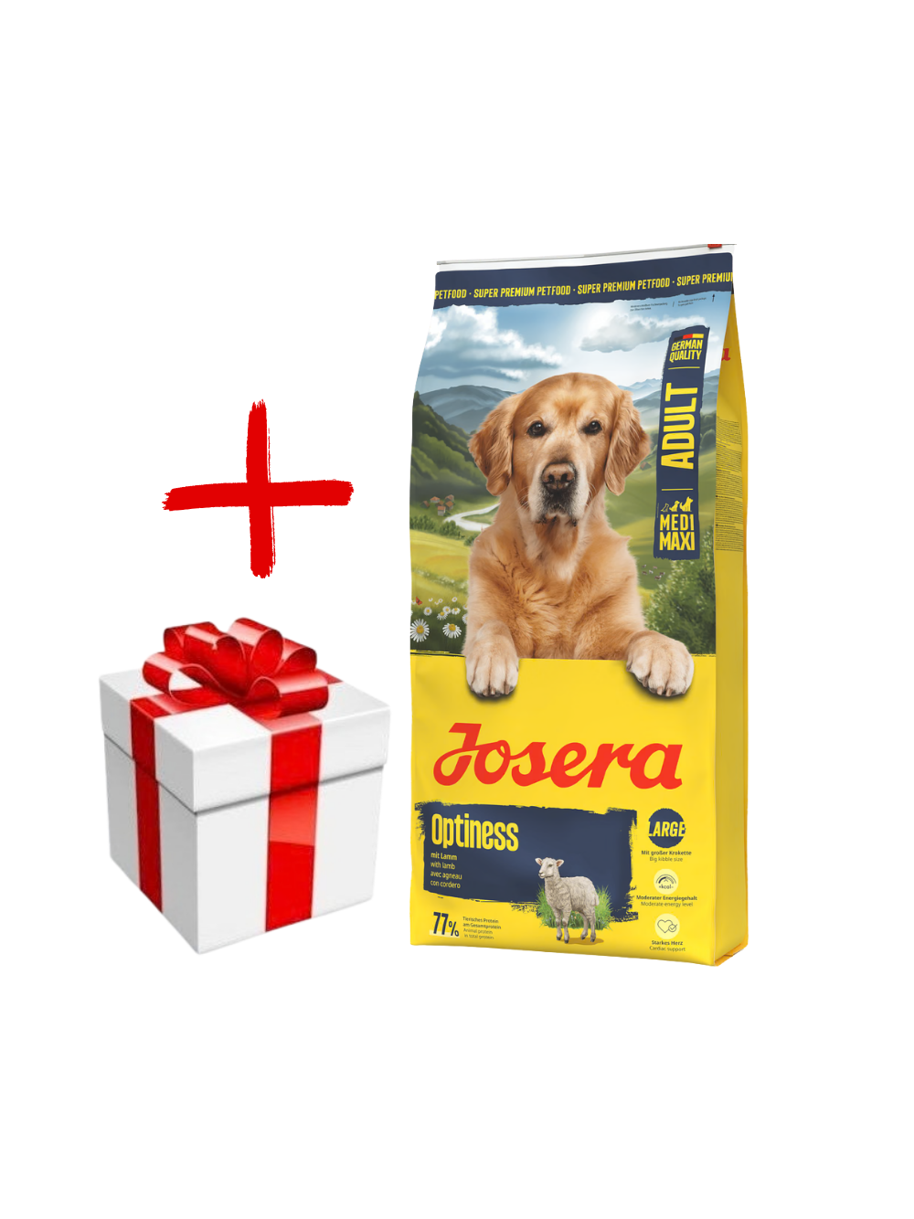 JOSERA Adult Optiness 12,5kg + NIESPODZIANKA DLA PSA GRATIS!