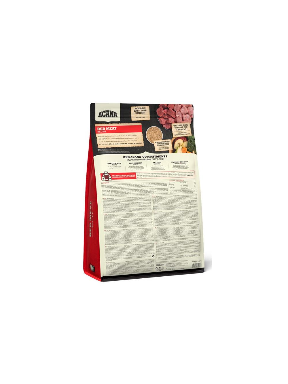 ACANA Classics Red Meat 2kg + niespodzianka dla psa GRATIS!