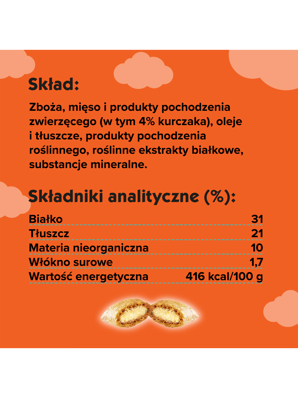 DREAMIES Mega Pack 4x180g - przysmak dla kota z pysznym kurczakiem