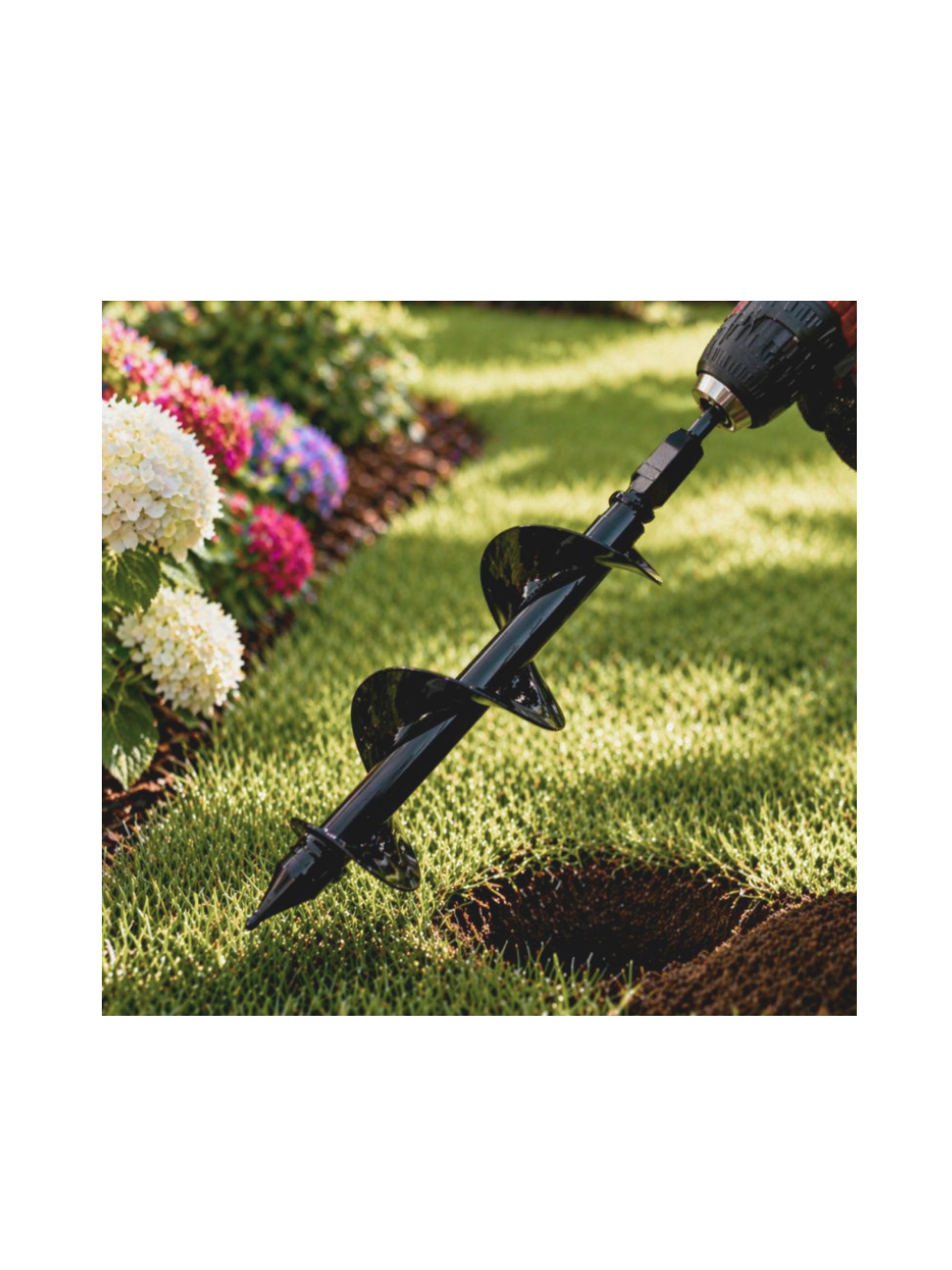 Wiertło ogrodowe/świder do sadzenia roślin 30cm