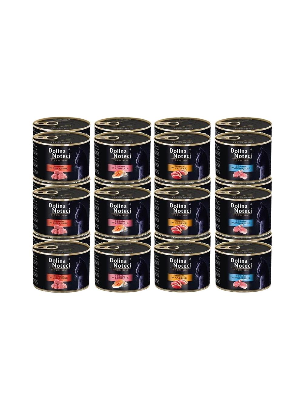Dolina Noteci Premium dla kota Mix Smaków 24x185g