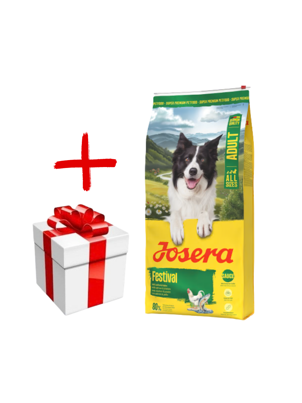 JOSERA Festival 12,5kg + niespodzianka dla psa GRATIS!