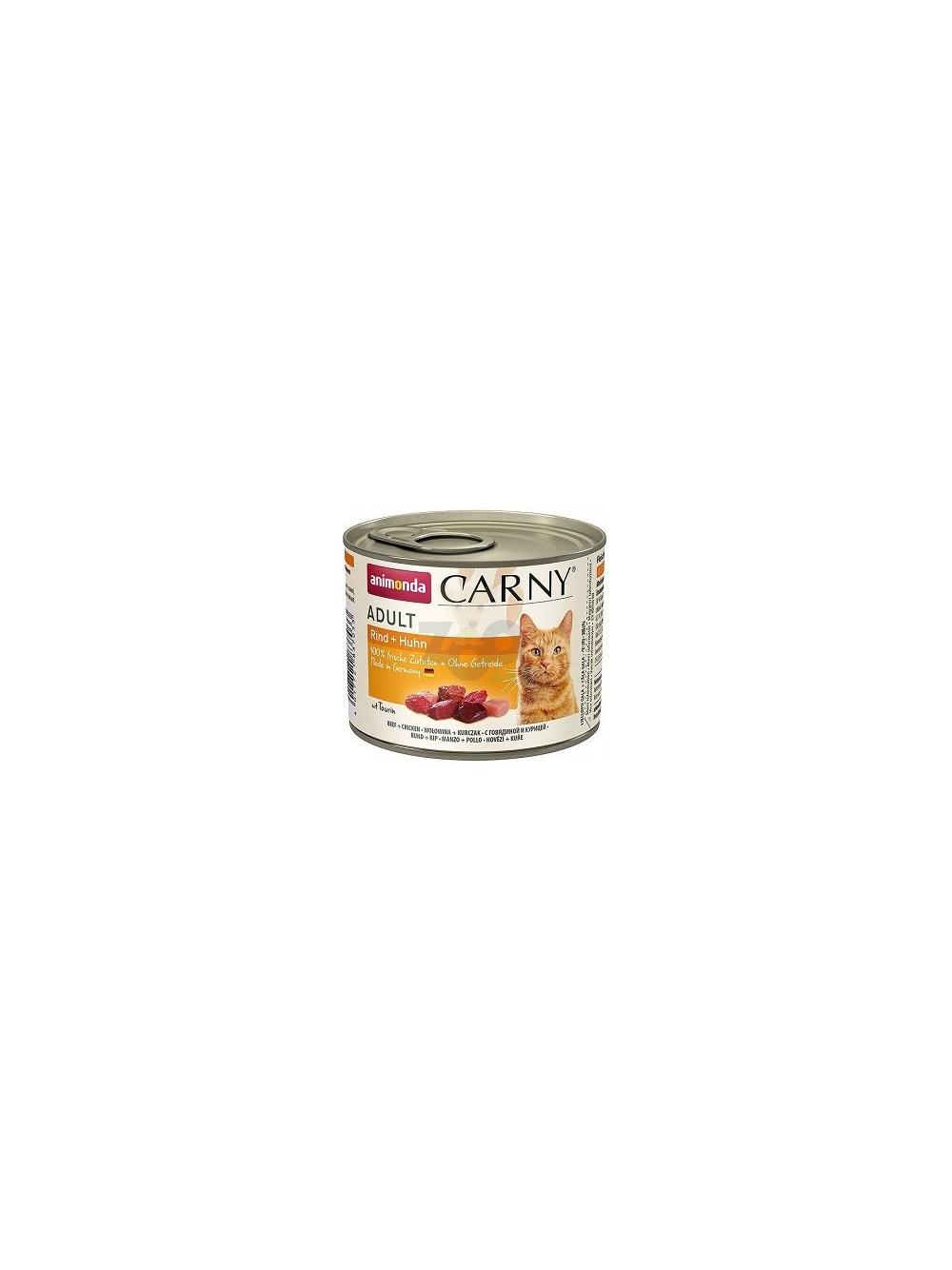 ANIMONDA Cat Carny Adult smak: wołowina i kurczak 12 x 200g