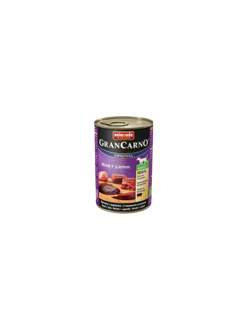 ANIMONDA GranCarno Adult Dog smak: Wołowina + jagnięcina  12 x 400g