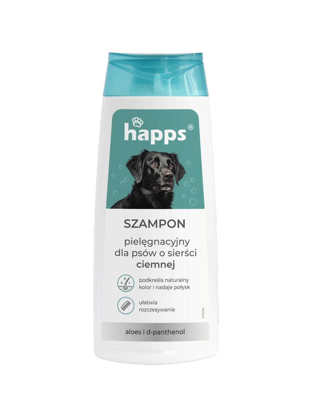 HAPPS - szampon pielęgnacyjny dla psów o sierści ciemnej 200ml