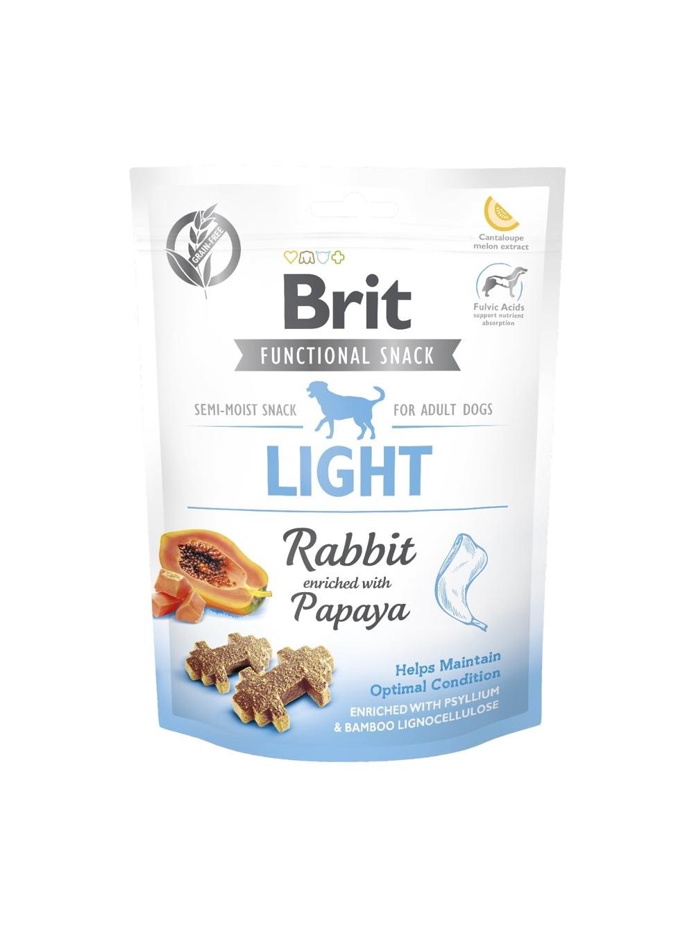 BRIT CARE DOG FUNCTIONAL SNACK LIGHT RABBIT 150g