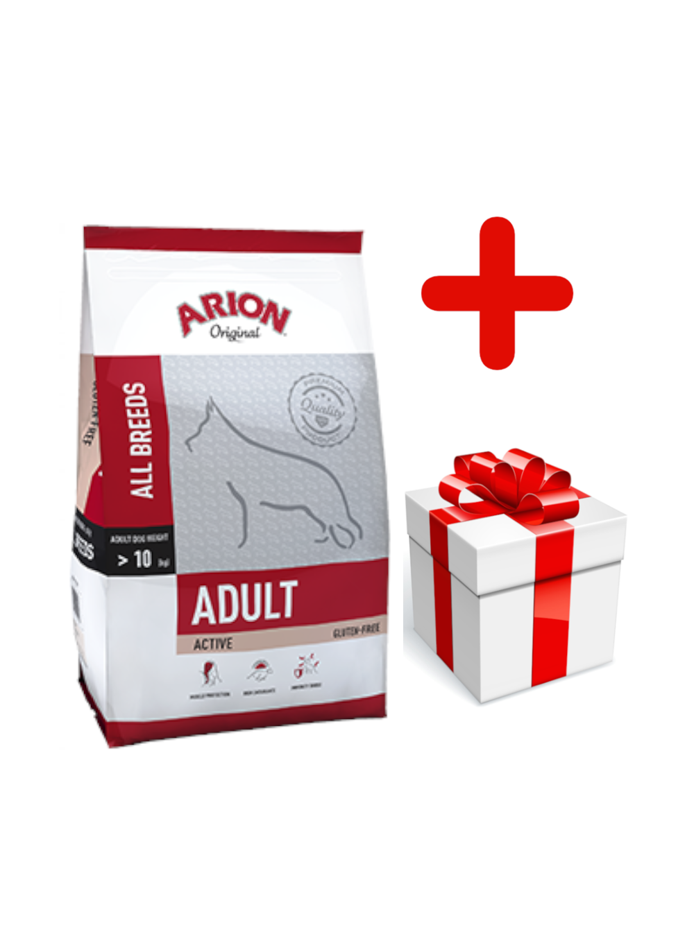 ARION Original Adult All Breeds Active 12kg  + niespodzianka dla psa GRATIS!