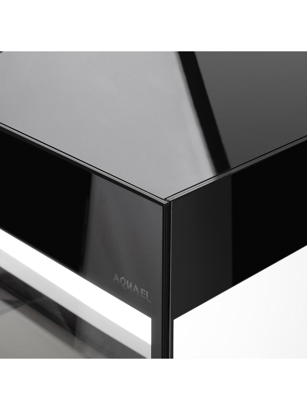AQUAEL ZESTAW GLOSSY ST 120 D&N CZARNY + SZAFKA GLOSSY