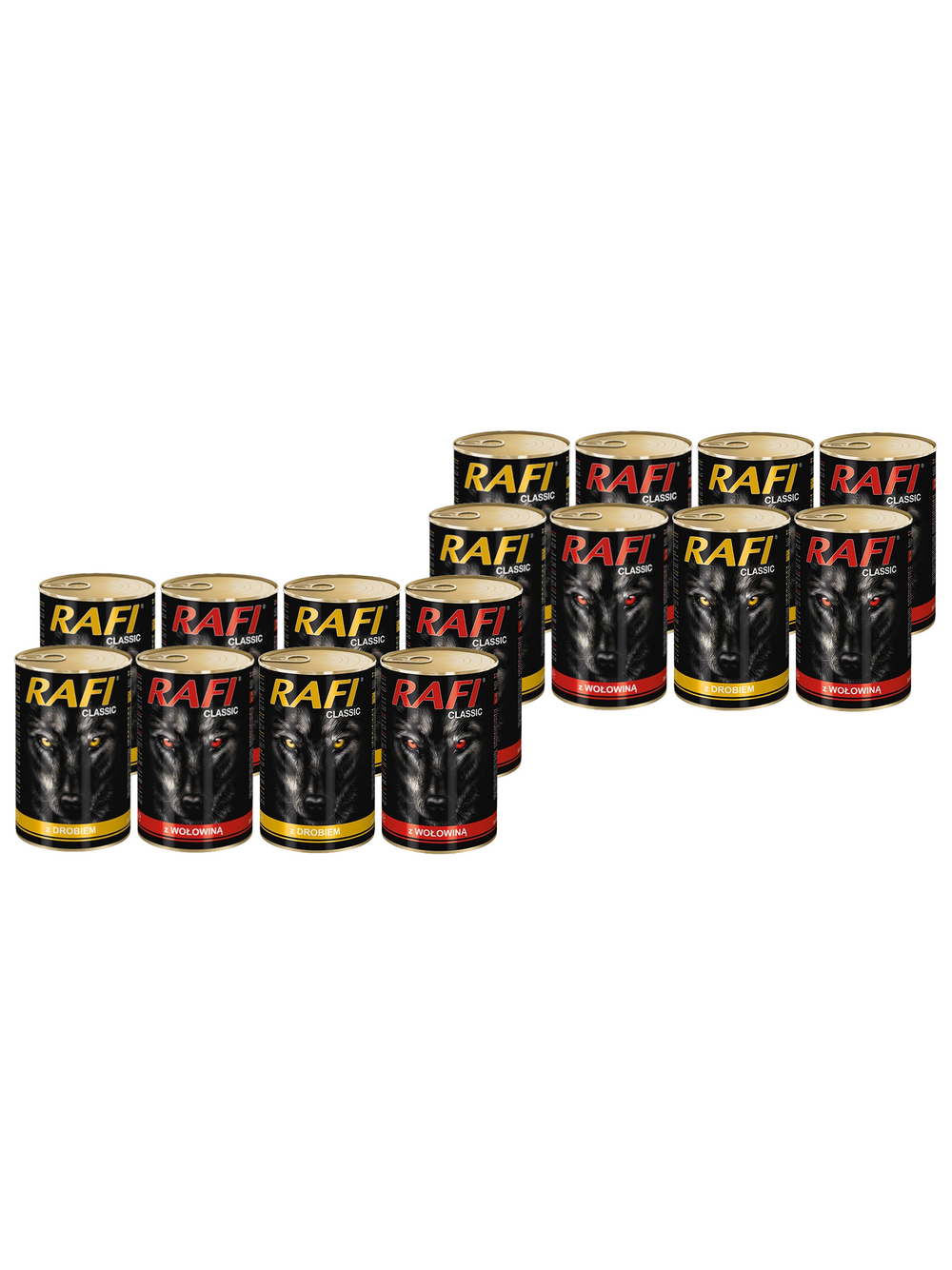Rafi Classic MIX SMAKÓW w Sosie 20x1240g