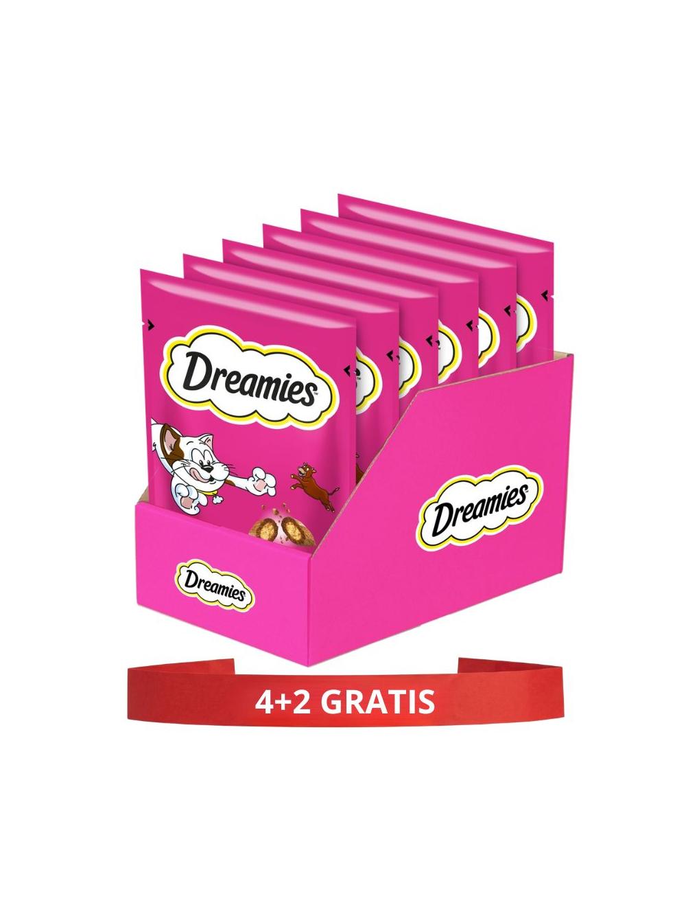 DREAMIES 6x60g - przysmak dla kota z wyśmienitą wołowiną