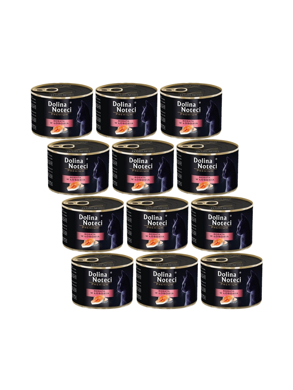 Dolina Noteci Premium dla kota bogata w łososia 12x185g