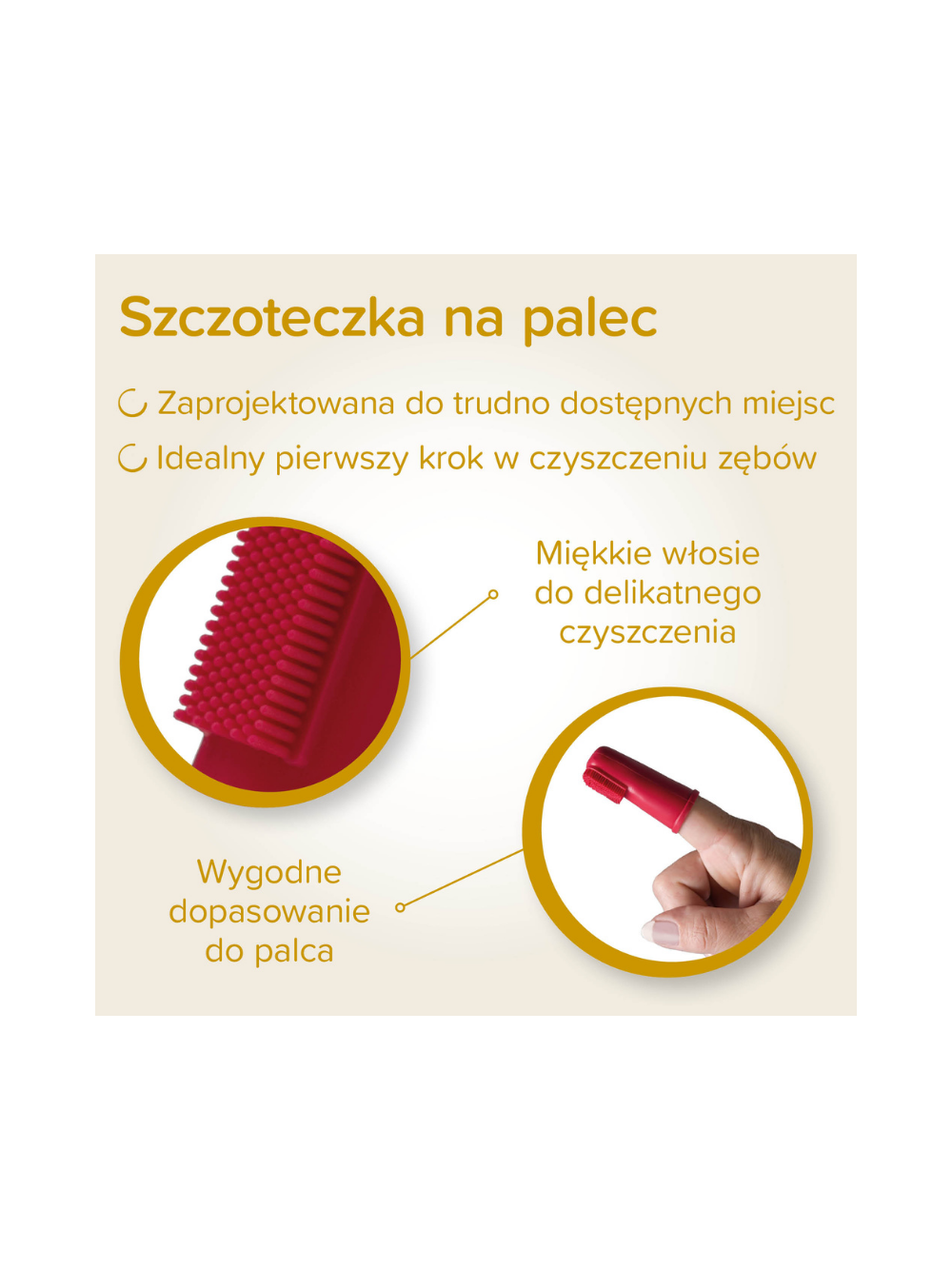 Beaphar PUPPY DENTAL KIT - zestaw: pasta do zębów 50g + szczoteczka dla szczeniąt + szczoteczka naparstkowa