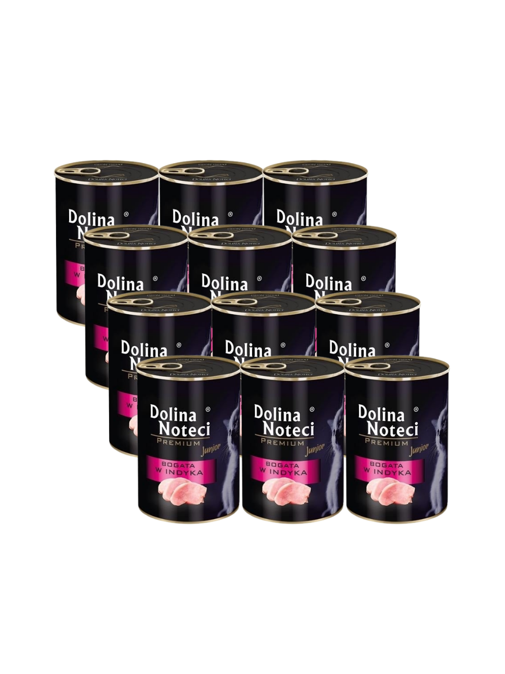 Dolina Noteci Premium Junior dla kota bogata w indyka 12x400g