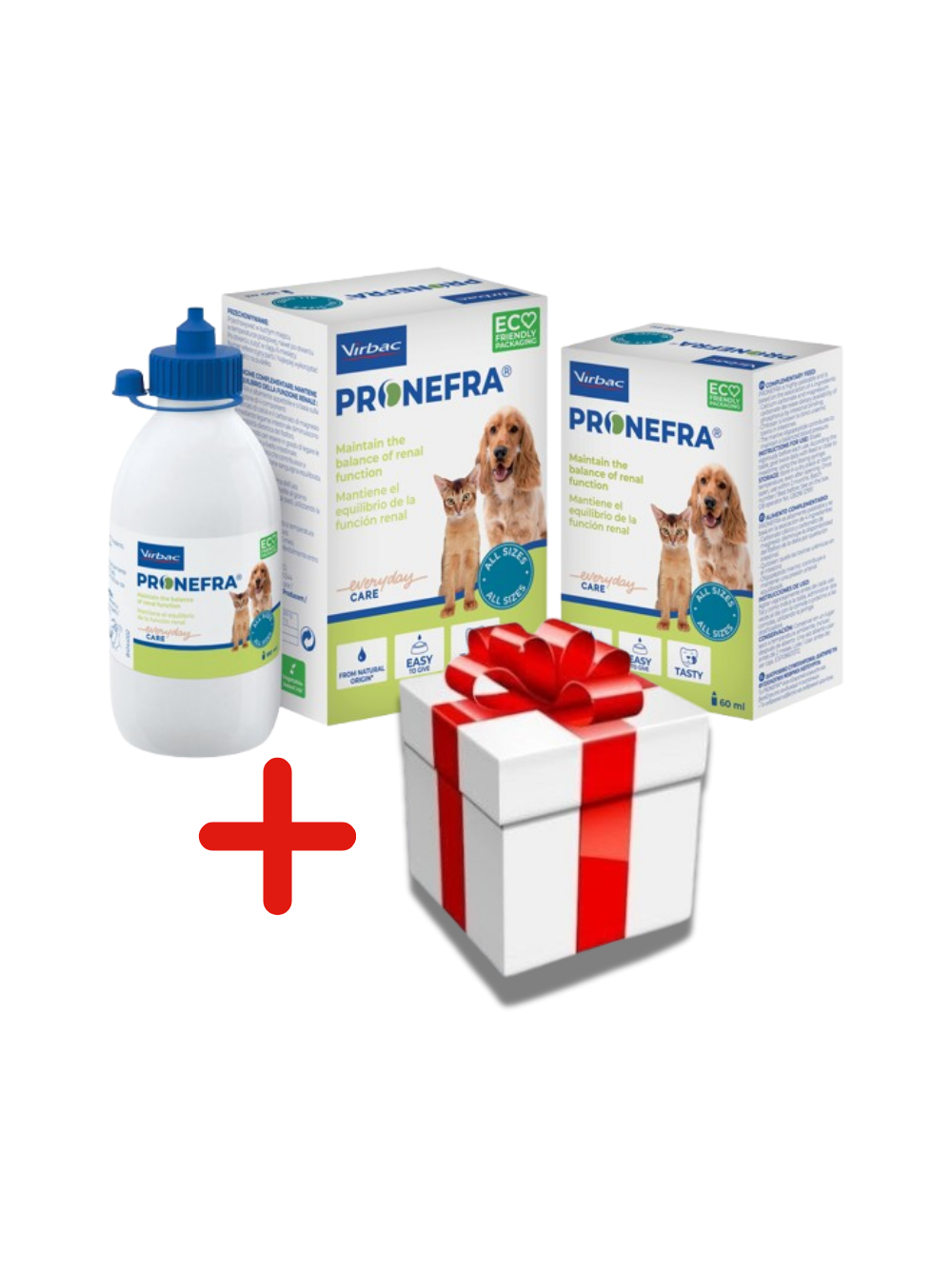 Virbac Pronefra 180ml + NIESPODZIANKA DLA KOTA GRATIS!!