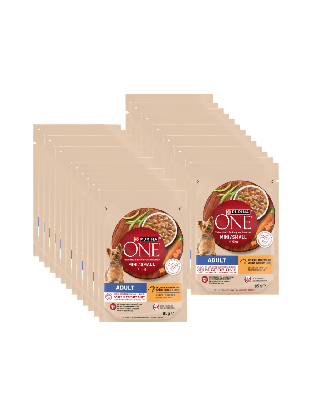 PURINA ONE Adult Mini/Small Karma dla dorosłych psów 26x85g