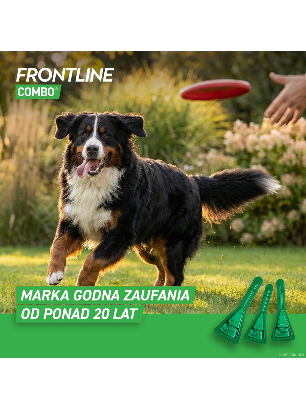 FRONTLINE Combo Spot -On Pies XL powyżej 40kg (pipeta 3x 4,02ml)