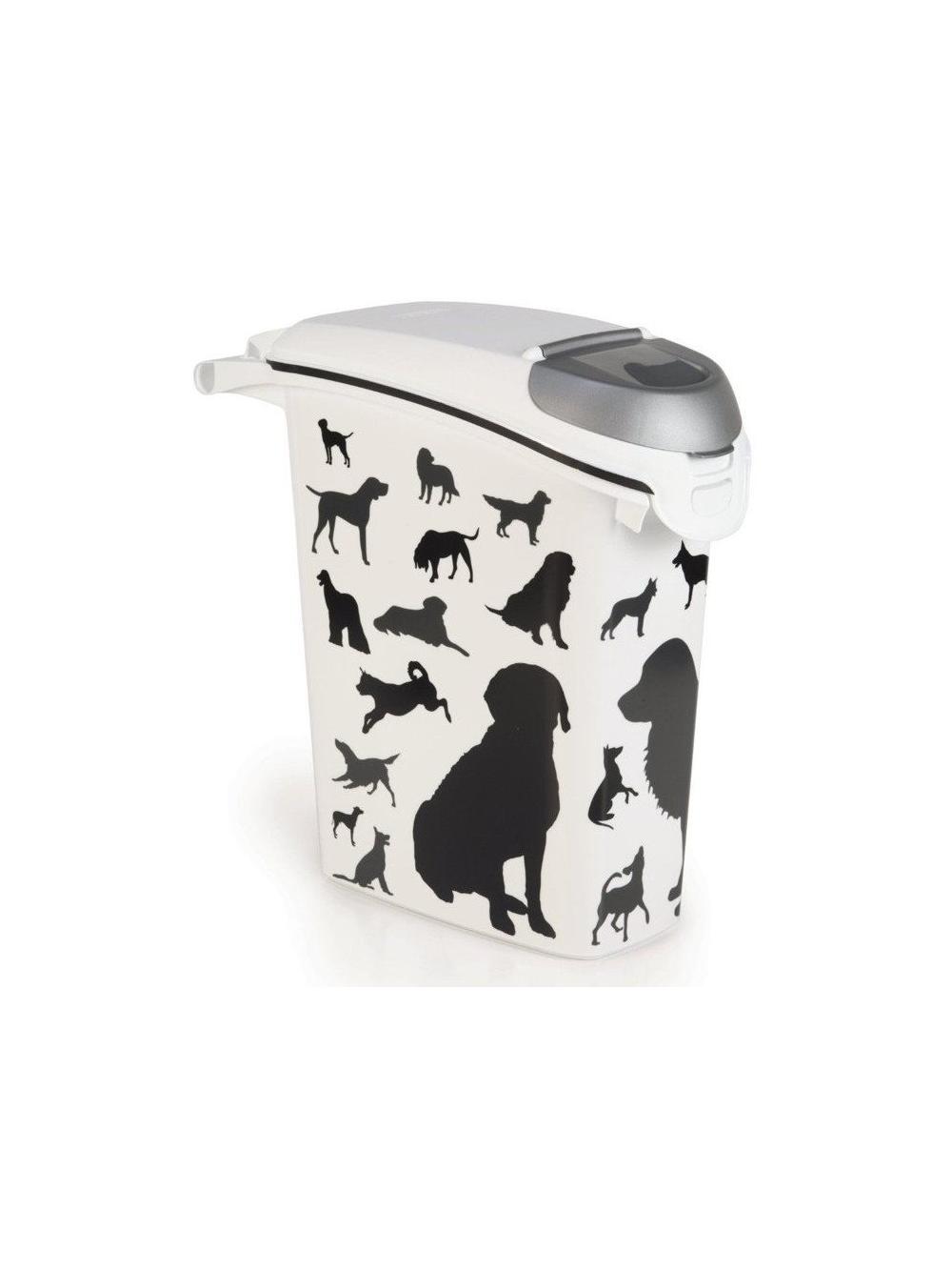 CURVER PetLife10kg pojemnik do przechowywania karmy w pieski 10kg23,2x49,7x50,3cm