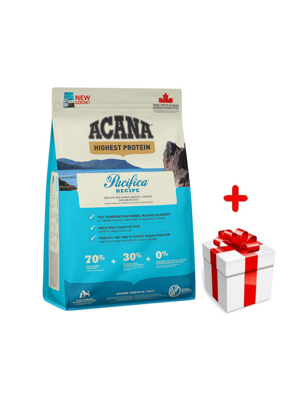 ACANA Pacifica Dog 2kg + niespodzianka dla psa GRATIS!