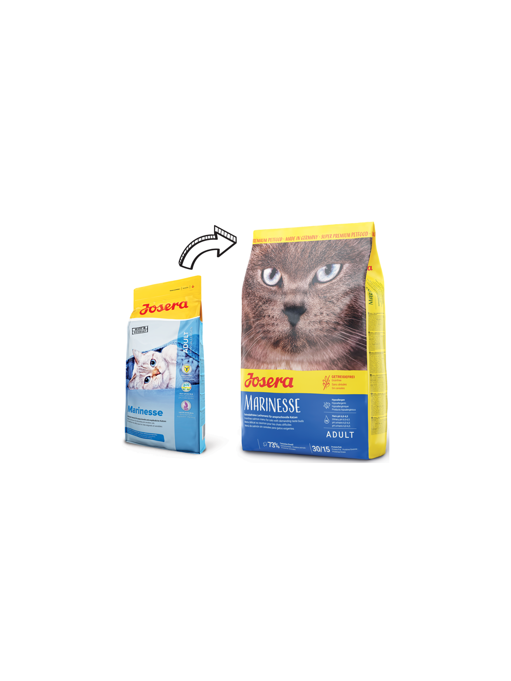 JOSERA Marinesse 10kg + niespodzianka dla kota GRATIS!