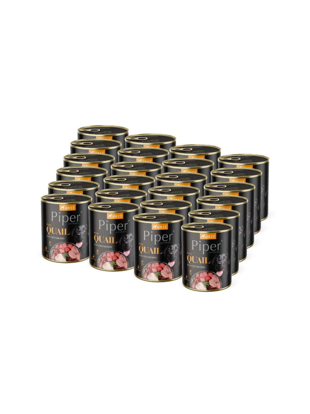 DOLINA NOTECI Piper dla psa z przepiórką i żurawiną 24x800g