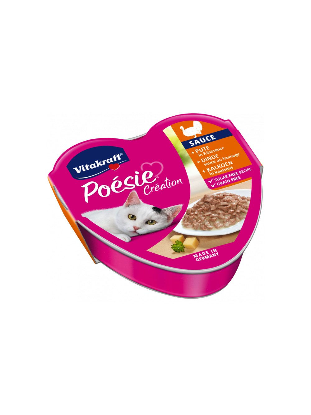 Vitakraft POESIE mokra karma dla kota indyk z serem 85g