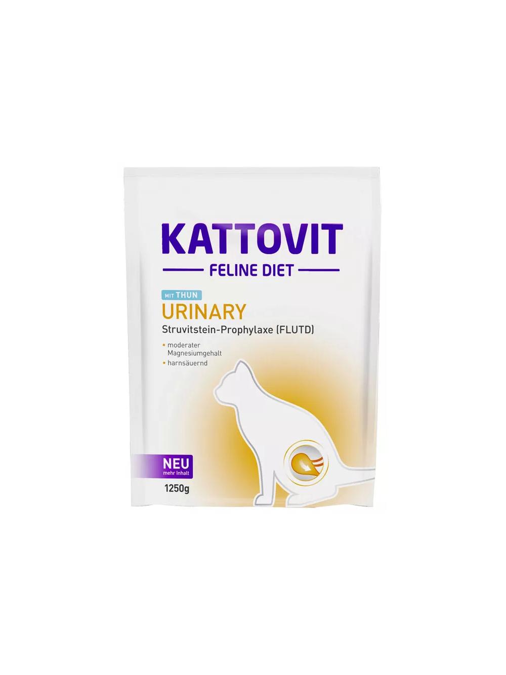 Kattovit Urinary tuńczyk 1250g karma sucha