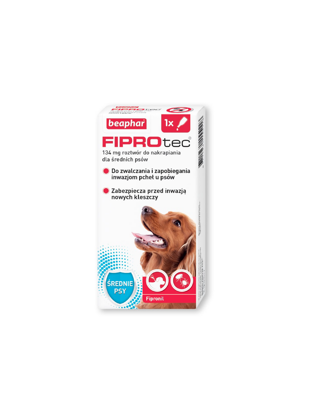 Fiprotec M dla psów od 10 do 20 kg  - 134mg