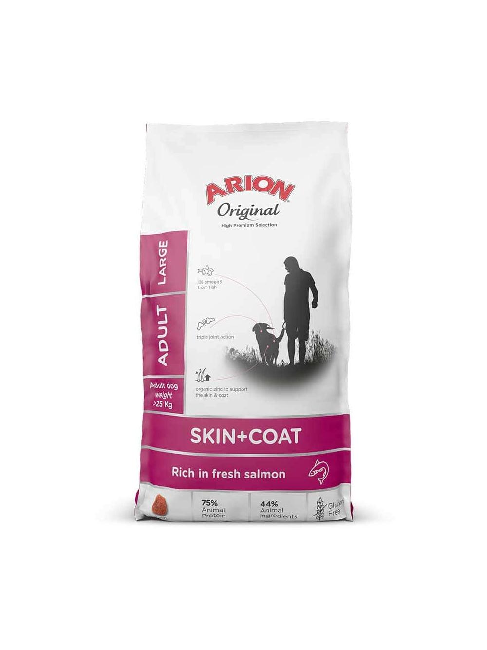 ARION Original Skin & Coat Adult Salmon and Rice Large Breed 12kg