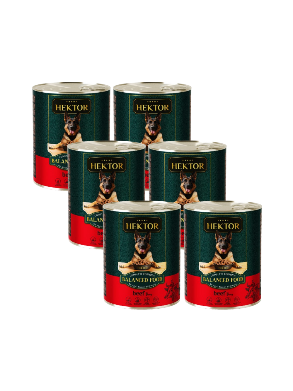 Hektor 6x1240g Wołowina