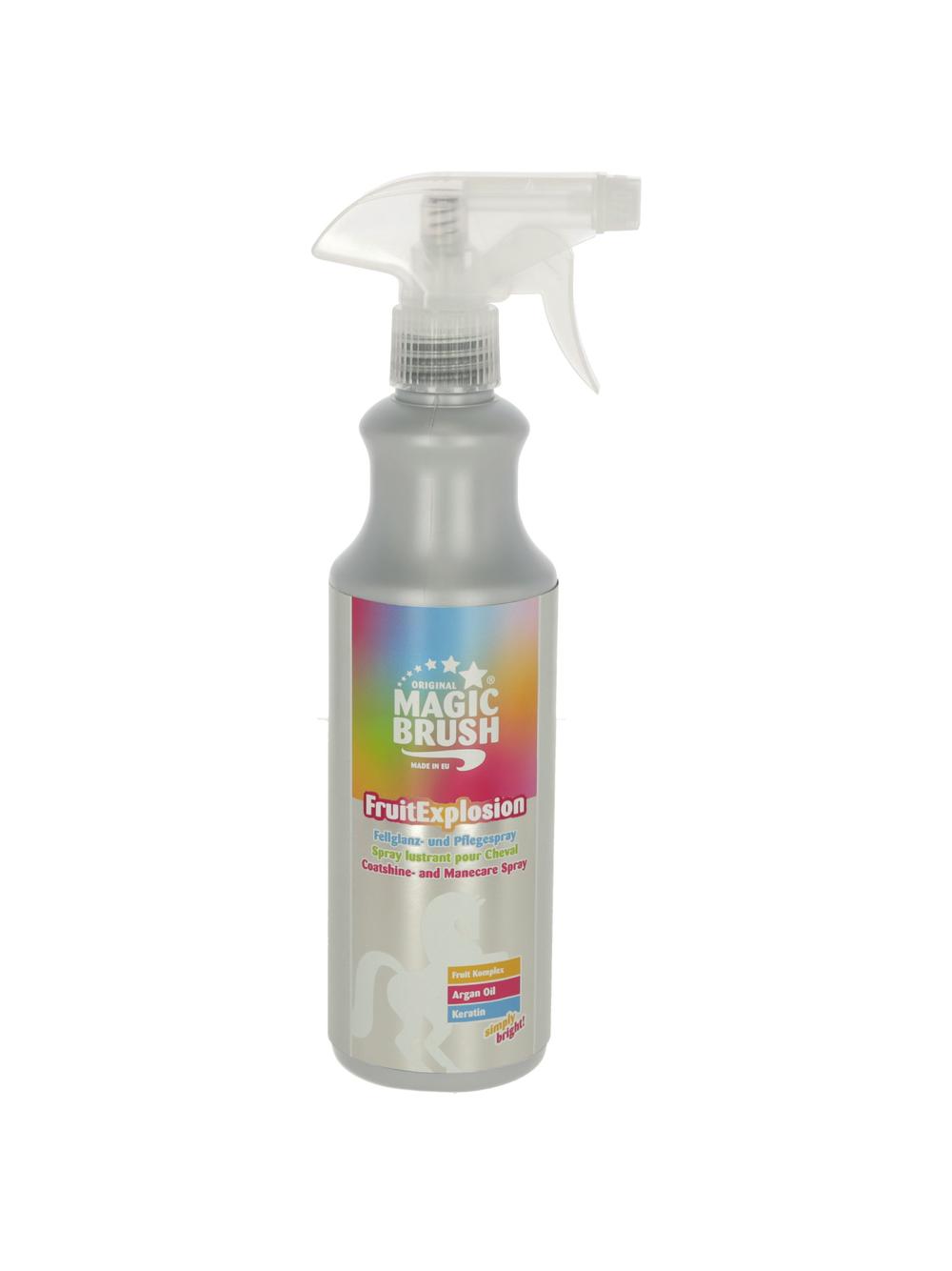 MagicBrush Spray do pielęgnacji sierści, grzywy i ogona dla konia ManeCare, Fruit Explosion, 500 ml