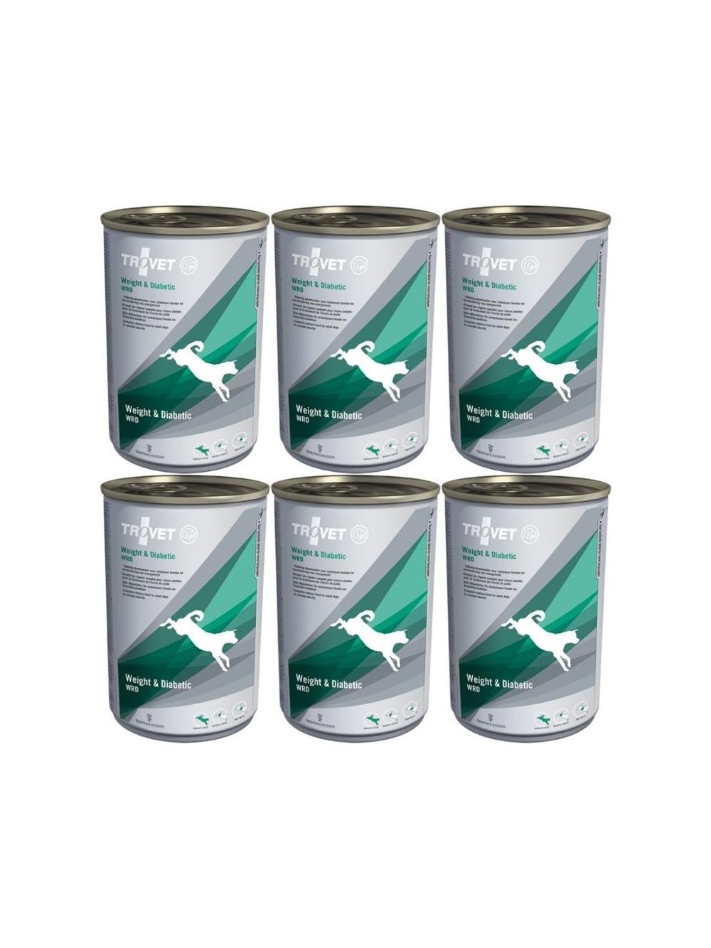 TROVET WRD Weight & Diabetic (dla psa)  12 x 400g - puszka