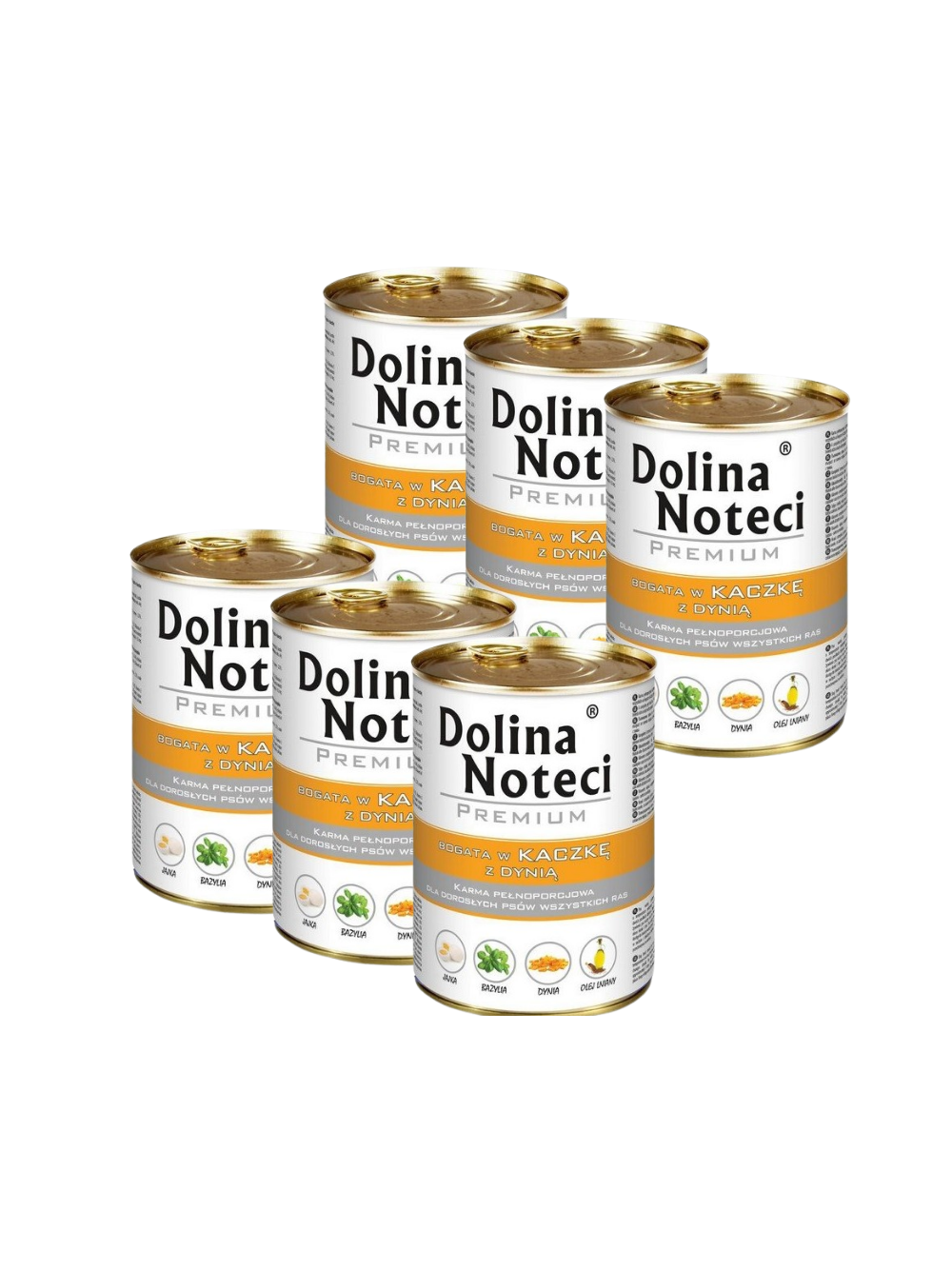 Dolina Noteci Premium Kaczka z dynią 6x400g