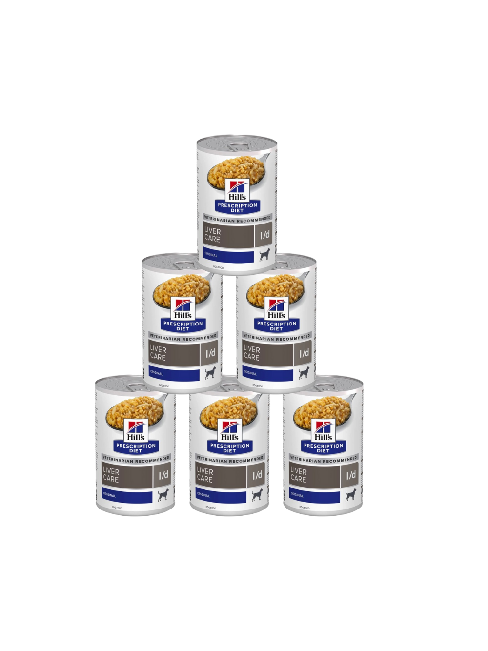 HILL'S PD Prescription Diet Canine L/d 6x370g - puszka