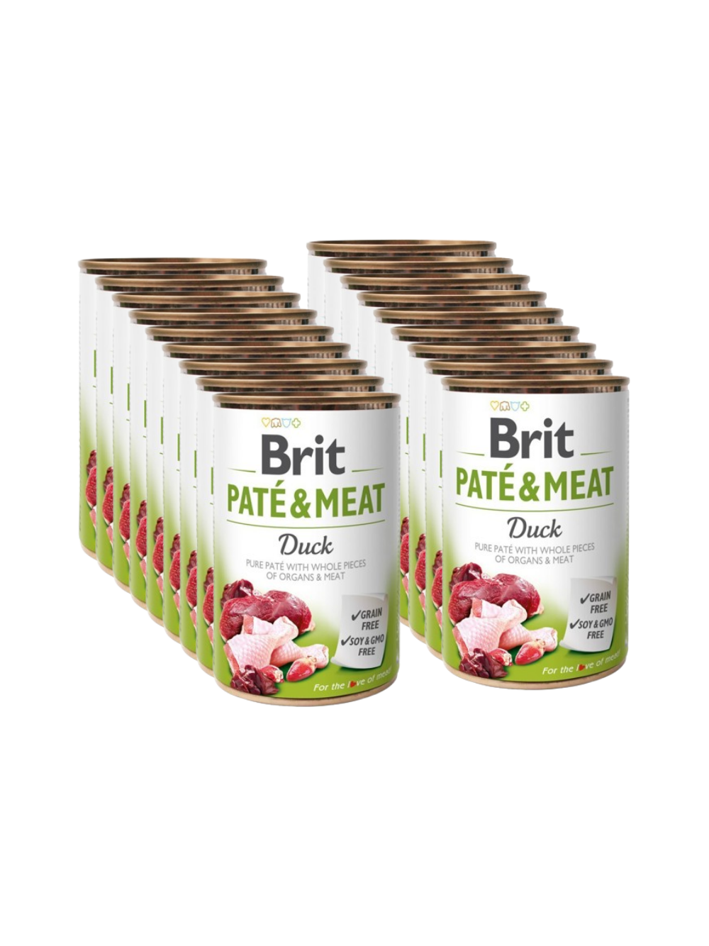 BRIT PATE & MEAT DUCK 18x800g