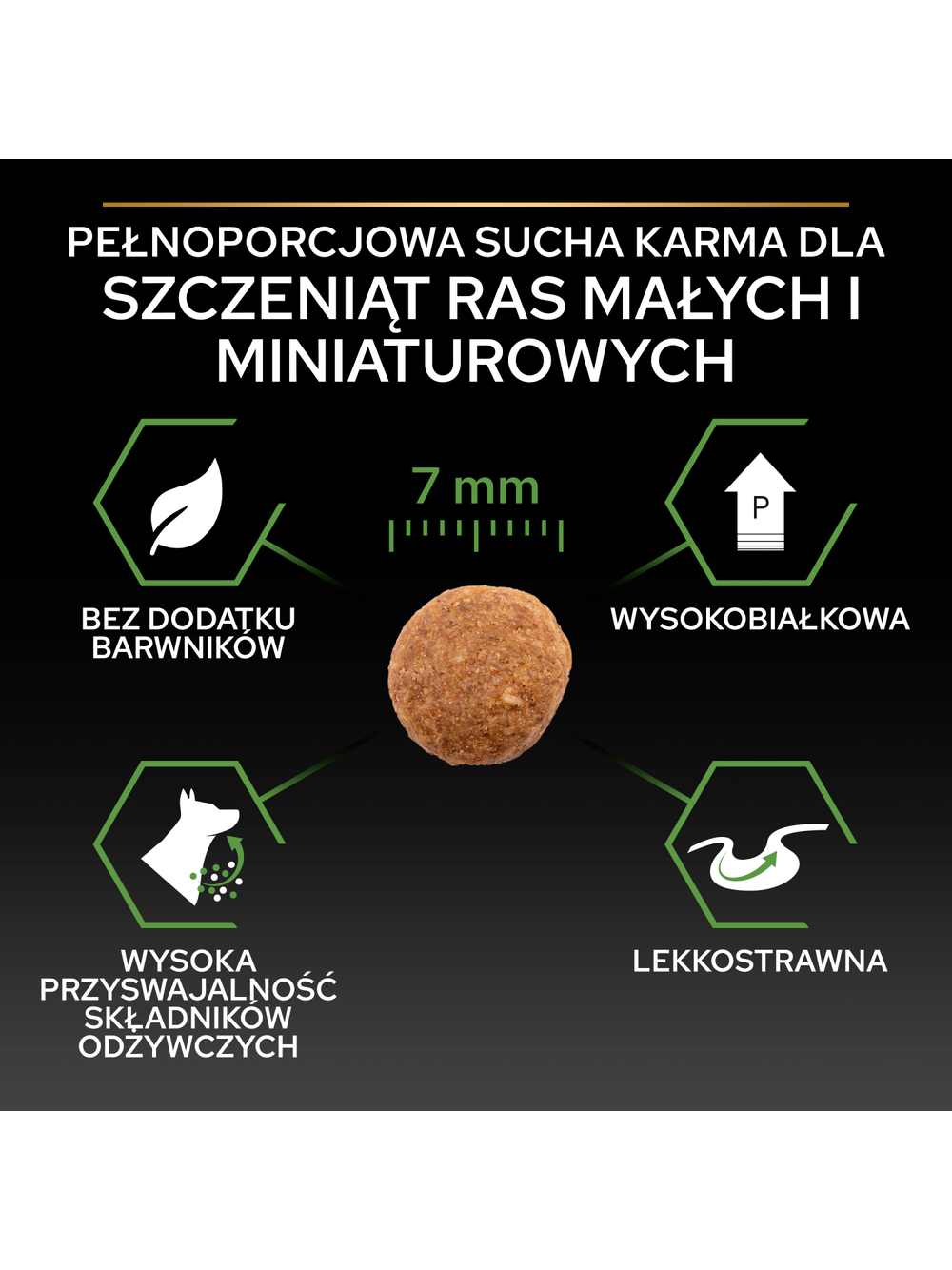 PRO PLAN Healthy Start Small & Mini Puppy Karma dla szczeniąt bogata w kurczaka 7kg / Opakowanie uszkodzone (2566,8962) !!!