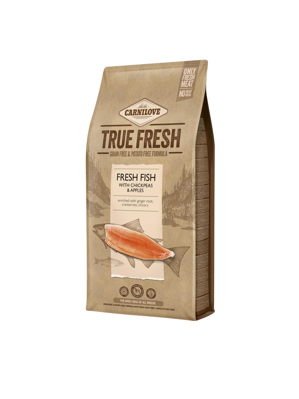 Carnilove True Fresh Fish 11,4kg + niespodzianka dla psa GRATIS!