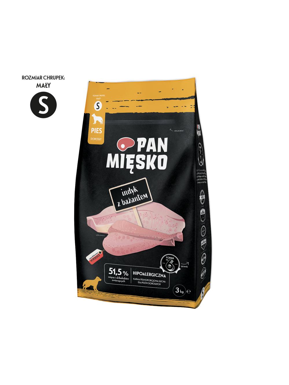 PAN MIĘSKO Indyk z bażantem S 3kg