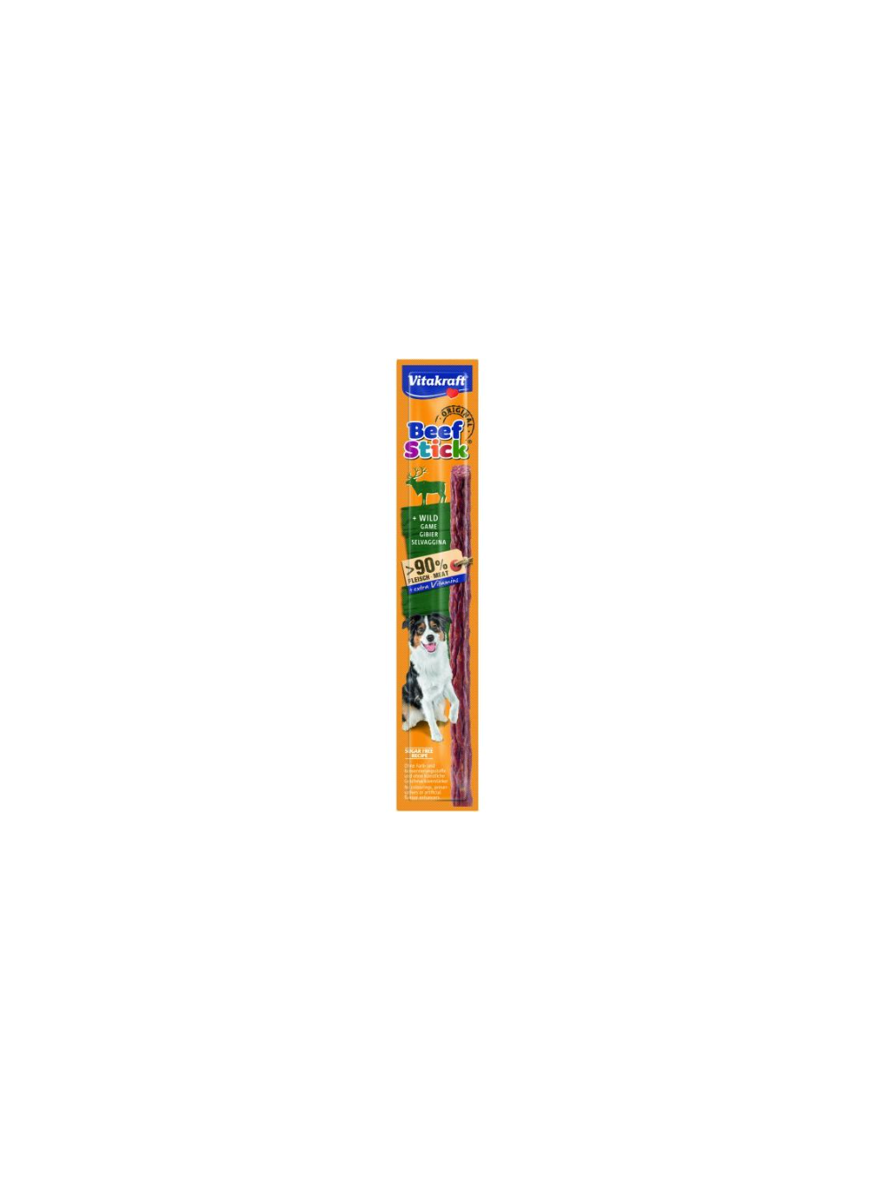 Vitakraft Beef Stick Kabanos z dziczyzną dla psa 12g