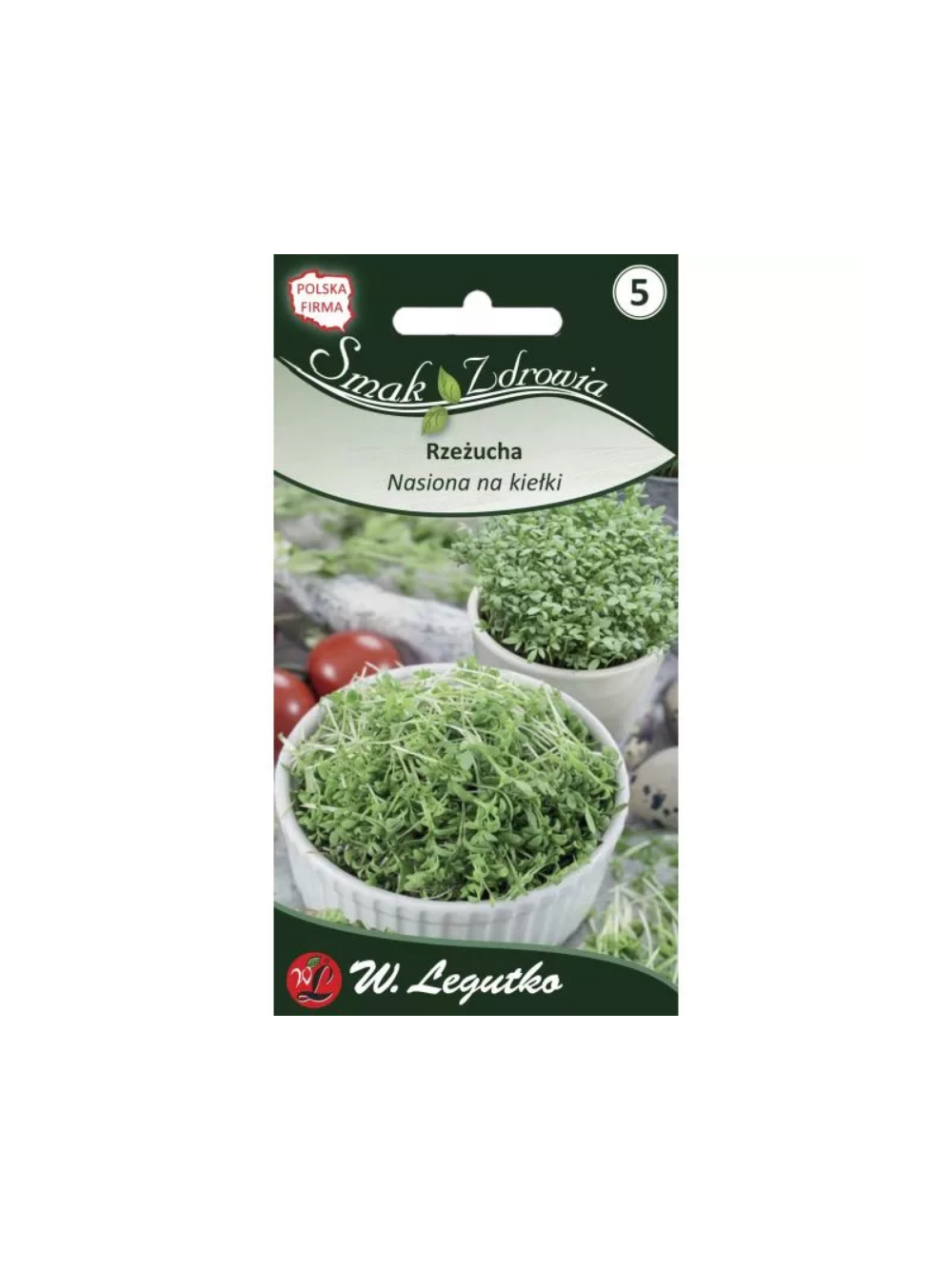 Nasiona na kiełki - rzeżucha