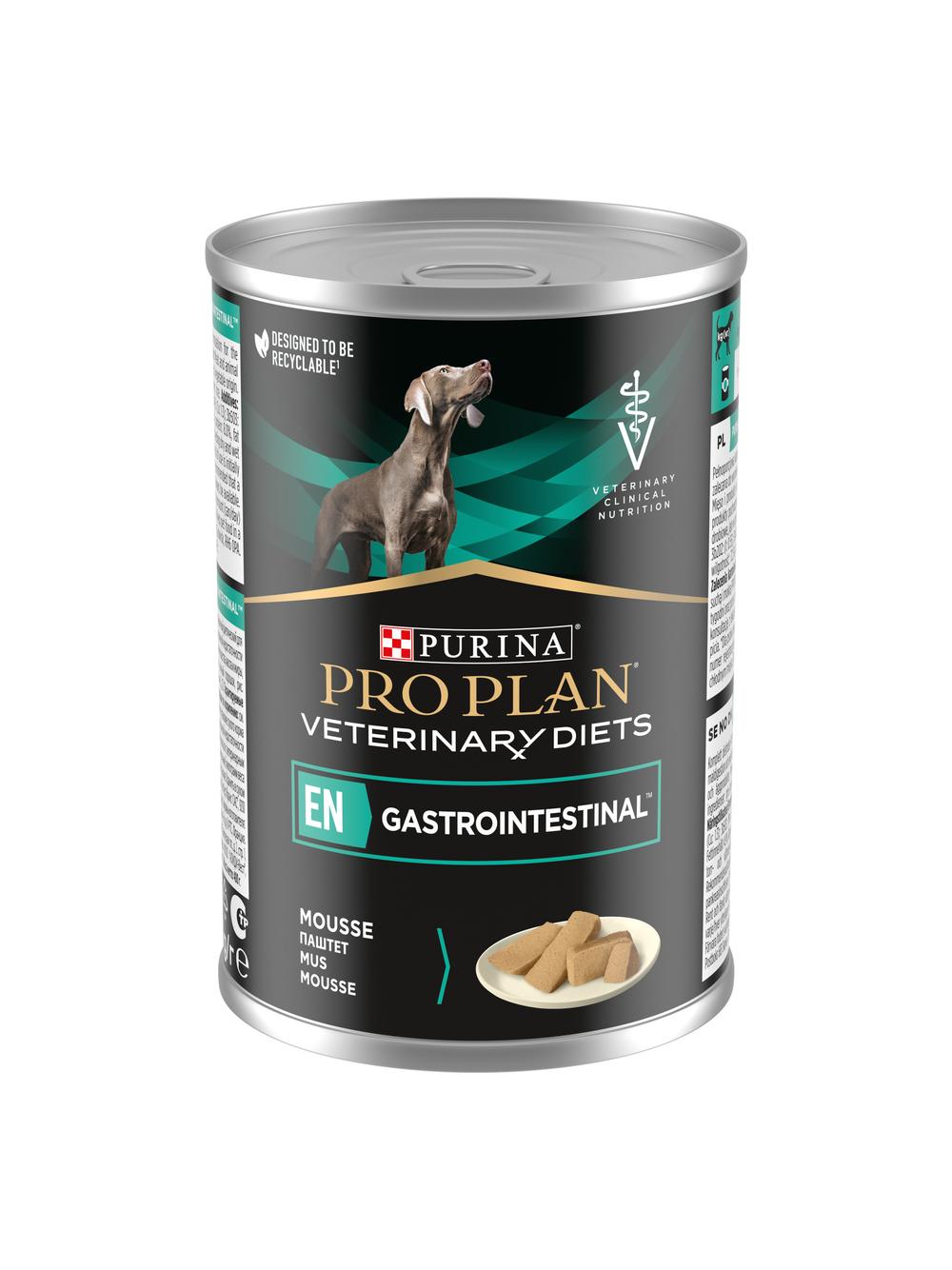 PRO PLAN Veterinary Diets Canine EN Gastrointestinal Karma dla psów mus 400g